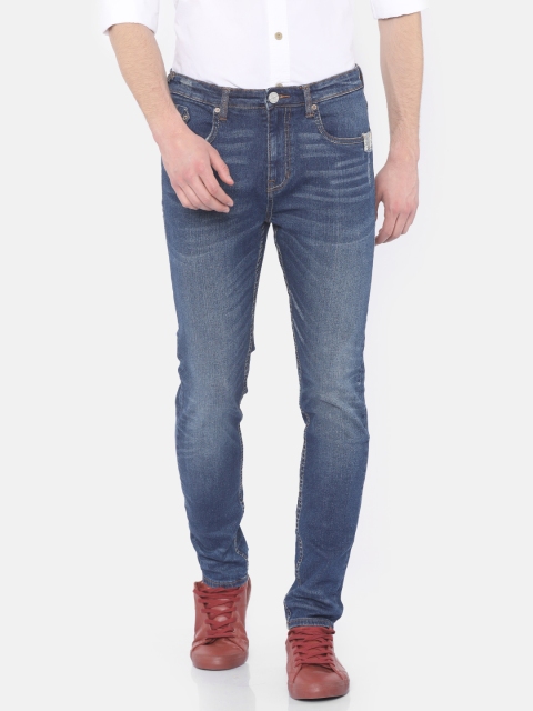 

Cherokee Men Blue Slim Fit Low-Rise Low Distress Stretchable Jeans
