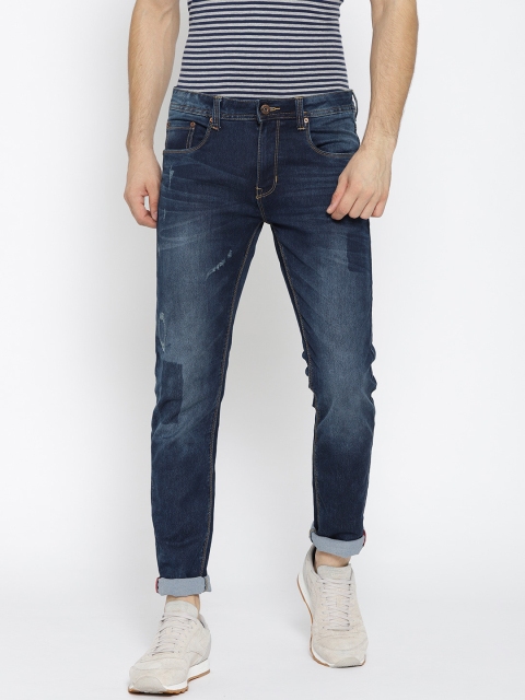 

Cherokee Men Blue Slim Fit Mid-Rise Clean Look Jeans