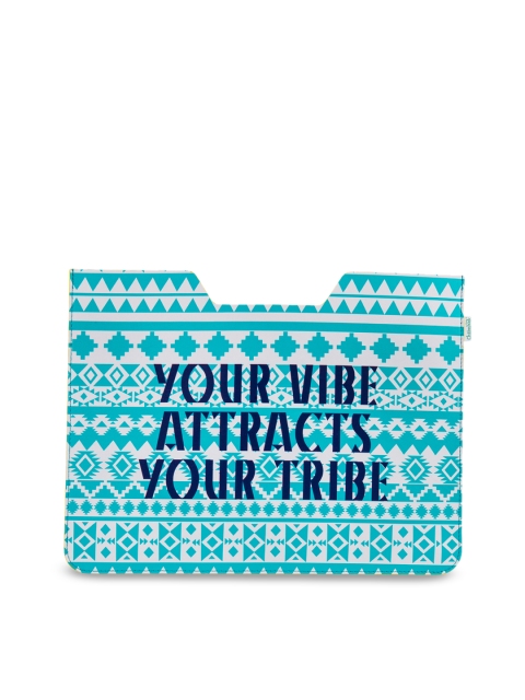 

Chumbak Unisex Blue Printed Laptop Sleeve