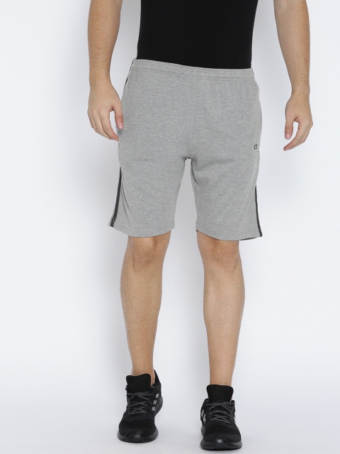 

Colt Men Grey Melange Solid Regular Fit Shorts