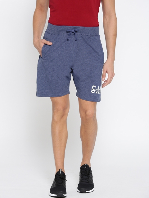 

Colt Men Blue Solid Regular Fit Sports Shorts