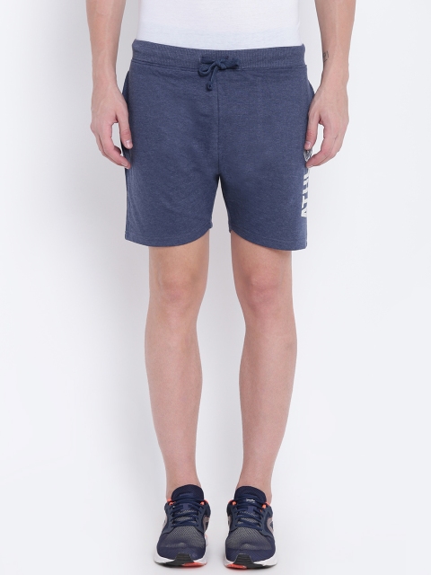 

Colt Men Navy Solid Regular Fit Sports Shorts, Navy blue