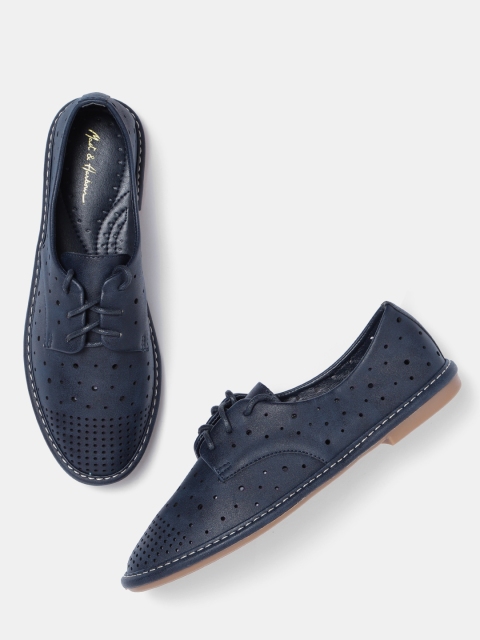 

Mast & Harbour Women Navy Blue Derbys