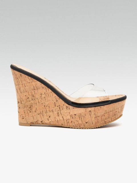 

HEATWAVE Women Transparent Solid Sandals