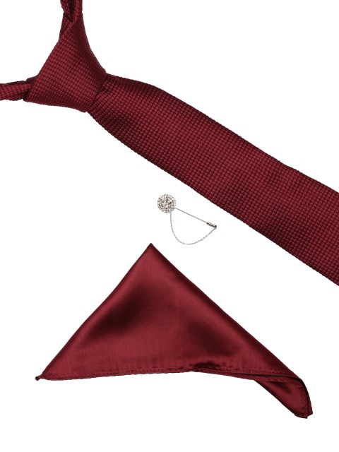 

Alvaro Castagnino Men Maroon & Black Accessory Gift Set