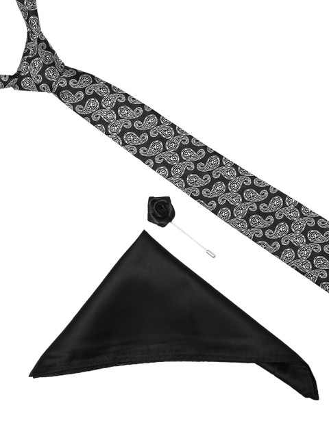 

Alvaro Castagnino Men Black Accessory Gift Set