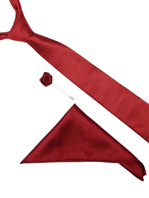 

Alvaro Castagnino Men Red Accessory Gift Set