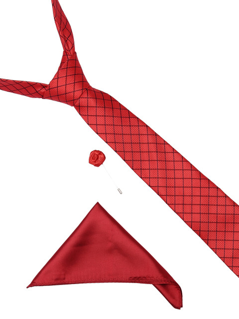 

Alvaro Castagnino Men Red Accessory Gift Set