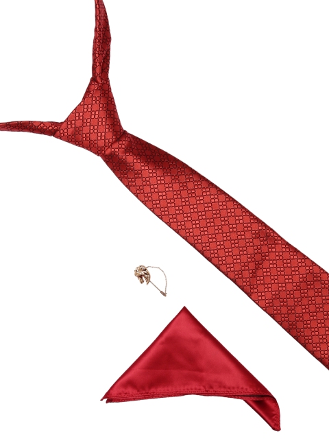 

Alvaro Castagnino Men Red Accessory Gift Set