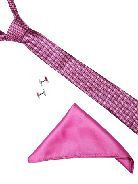 

Alvaro Castagnino Men Pink Accessory Gift Set