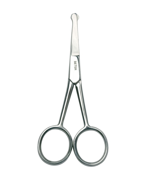 

BETER Straight Blunt Tip Beauty Scissors, Steel