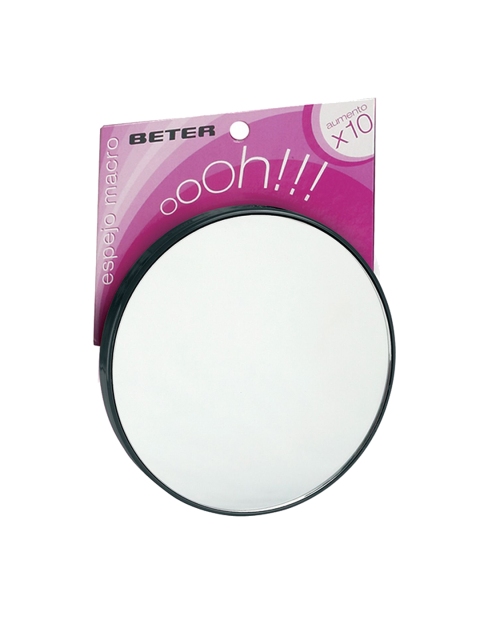 

BETER Black Magnifying Mirror OHHH! X 10, Pink