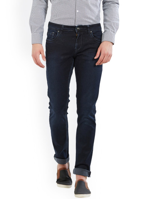 

Lawman pg3 Men Blue Slim Fit Mid-Rise Clean Look Stretchable Jeans