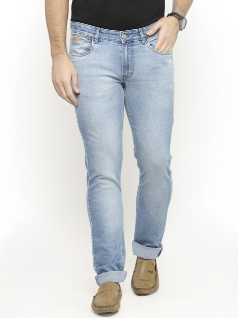 

Numero Uno Men Blue Morice Slim Fit Low-Rise Clean Look Stretchable Jeans