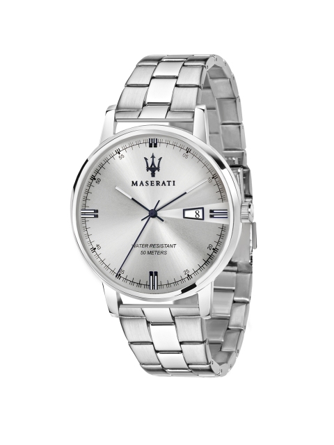 

Maserati Men Silver-Toned Analogue Watch R8853130001