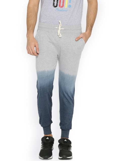 

Campus Sutra Men's Blue Jogger Trousers