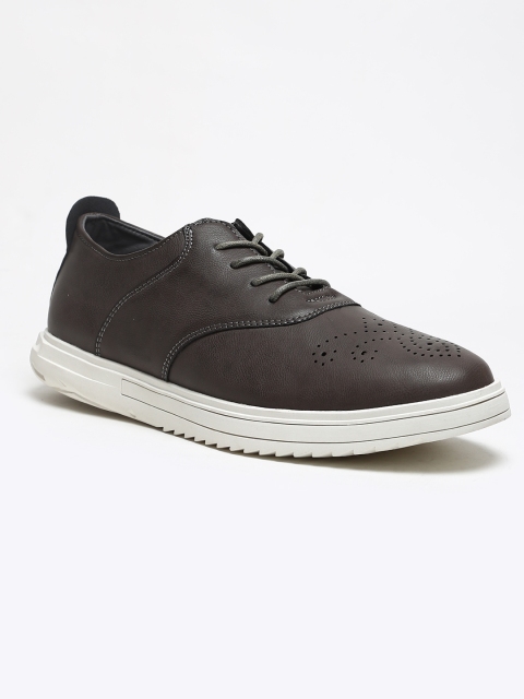 

LOCOMOTIVE Men Grey Brogues