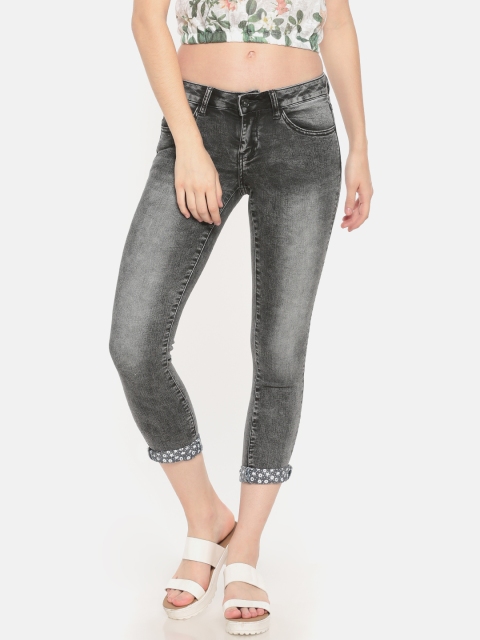 

Deal Jeans Women Black Skinny Fit Mid-Rise Clean Look Stretchable Jeans