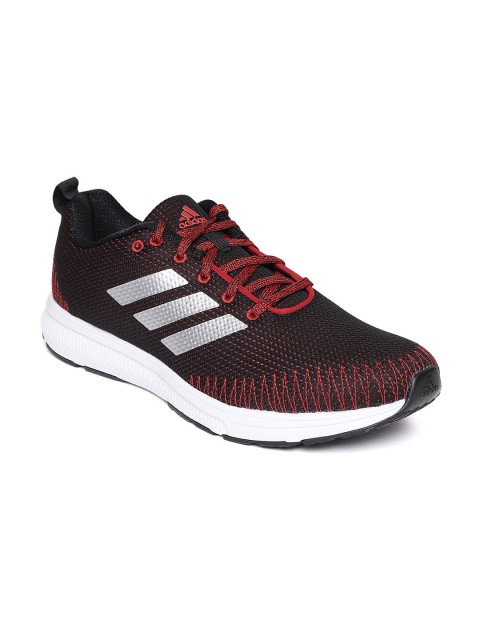 

ADIDAS Men Black & Red NAYO 1.0 Printed Running Shoes