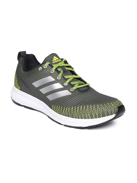

ADIDAS Men Grey & Fluorescent Green NAYO 1.0 Printed Running Shoes