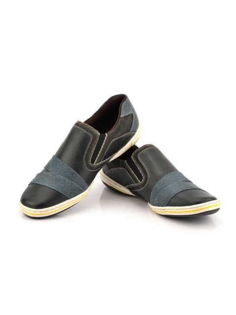 

ID Men Grey Leather Sneakers