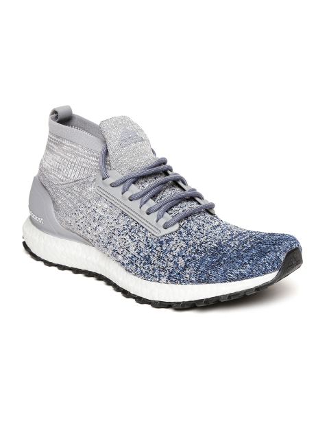 

ADIDAS Men Grey & Blue Ultraboost All Terrain Running Shoes