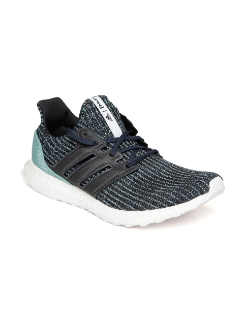 

ADIDAS Men Blue & Black Ultraboost PARLEY Running Shoes