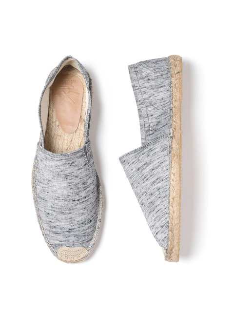 

WROGN Men Grey Denim Espadrilles