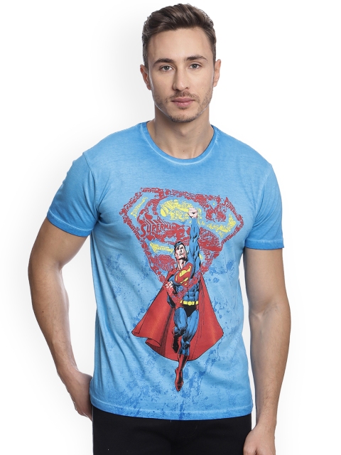 

Free Authority Superman featured Blue Tshirt for Men
