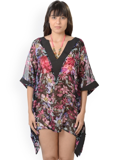 

Da Intimo Women Multi-coloured Kaftan Cover-Up Swimwear