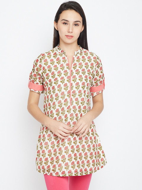 

Biba Women Assorted Printed A-Line Kurti