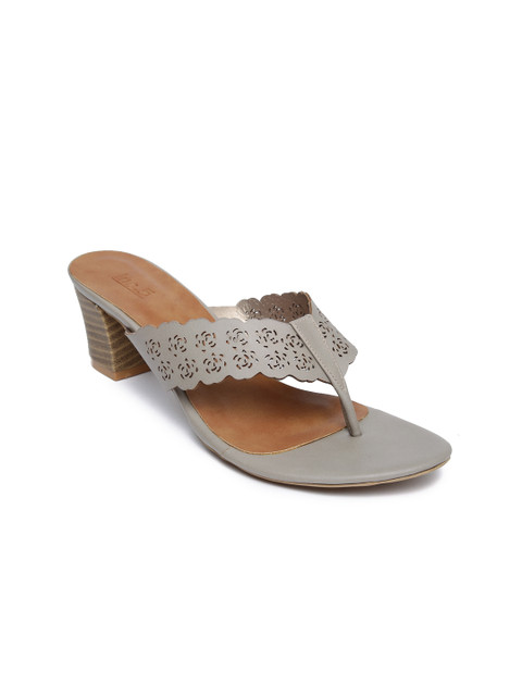 

Inc 5 Women Grey Solid Sandals