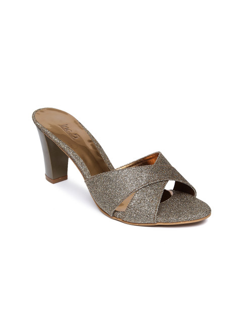 

Inc 5 Women Grey Solid Sandals
