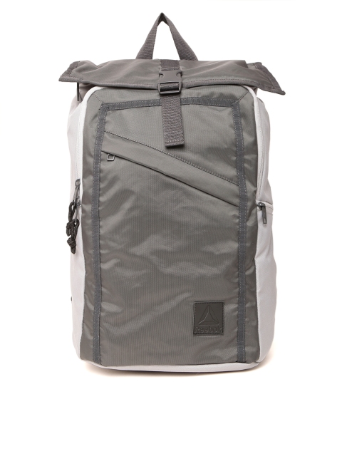 

Reebok Unisex Grey Style Found Seek Solid Backpack