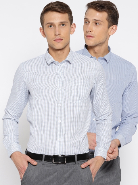 

Excalibur Pack of 2 Formal Shirts, Assorted