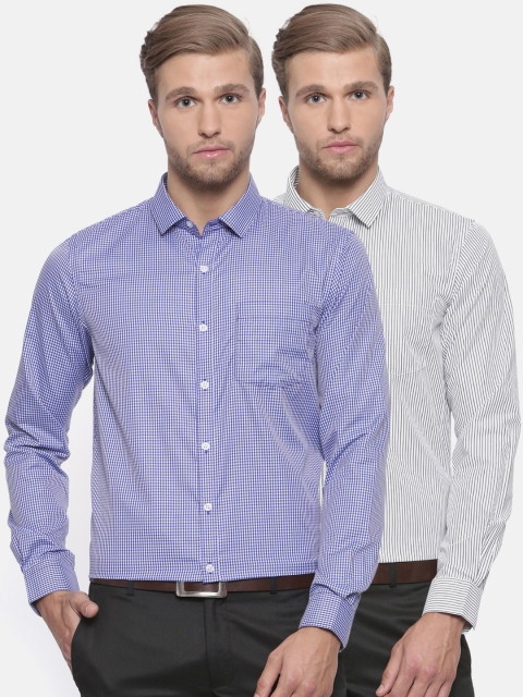 

Excalibur Men Assorted Contemporary Regular Fit Formal Shirt