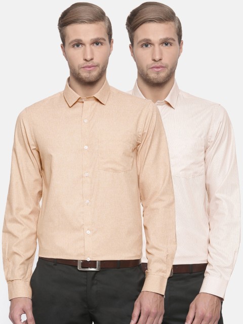 

Excalibur Men Assorted Contemporary Regular Fit Solid Formal Shirt