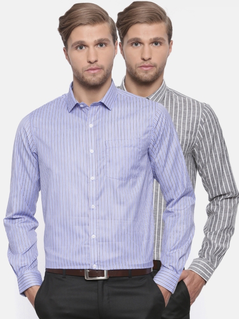 

Excalibur Pack of 2 Formal Shirts, Assorted