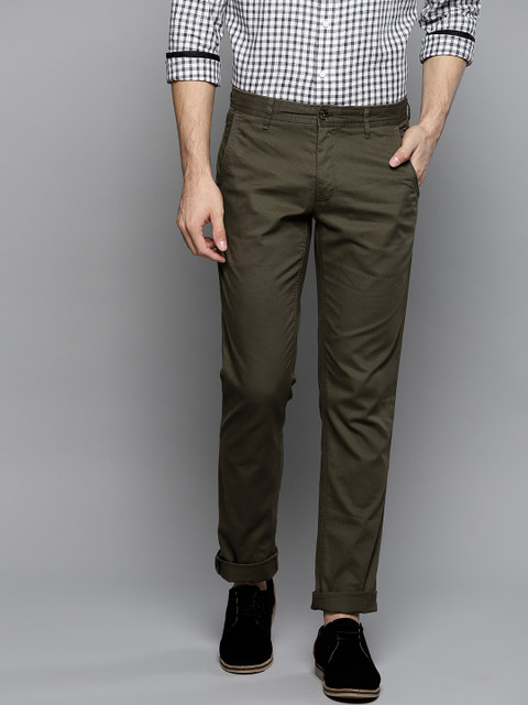

Louis Philippe Sport Men Navy Blue Slim Fit Solid Regular Trousers