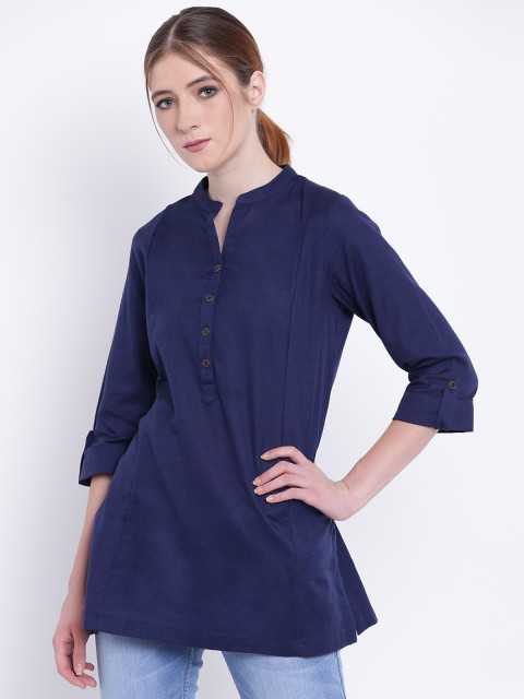 

Biba Assorted Solid A-Line Kurti