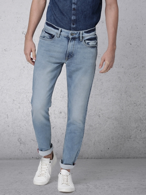 

Ecko Unltd Men Blue Slim Fit Mid-Rise Clean Look Stretchable Jeans