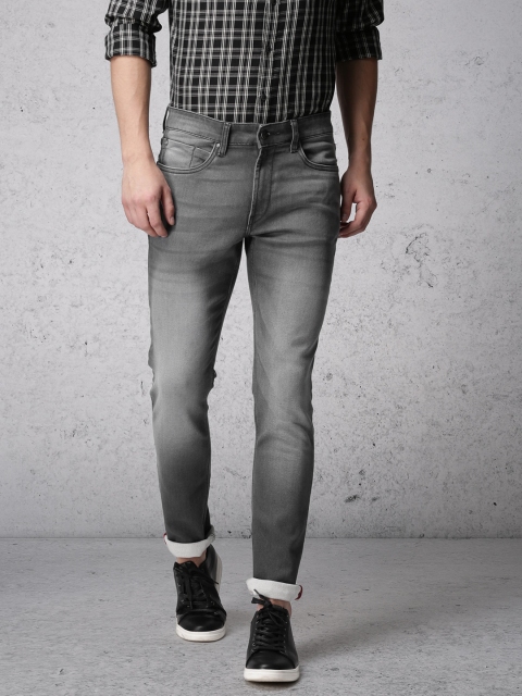 

Ecko Unltd Men Grey Super Slim Fit Mid-Rise Clean Look Stretchable Jeans