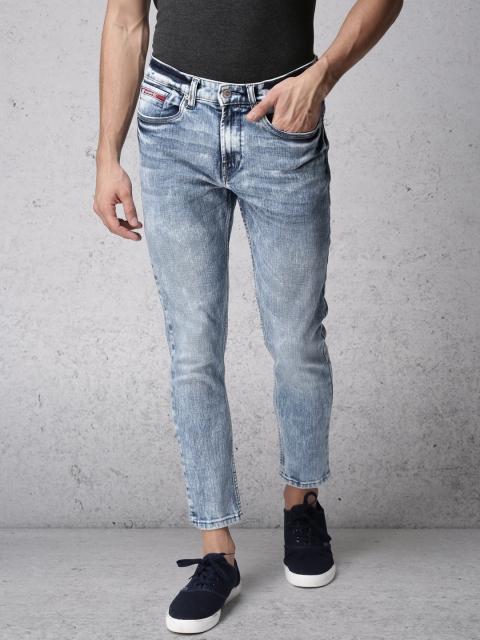 

Ecko Unltd Men Blue Slim Tapered Fit Mid-Rise Clean Look Stretchable Jeans