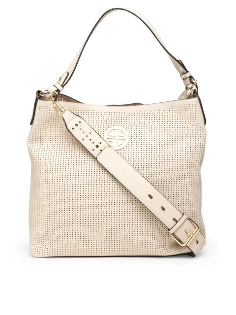 

Carlton London Beige Solid Shoulder Bag