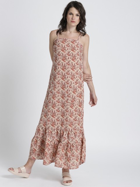 

Chemistry Women Pink Printed Maxi Dress