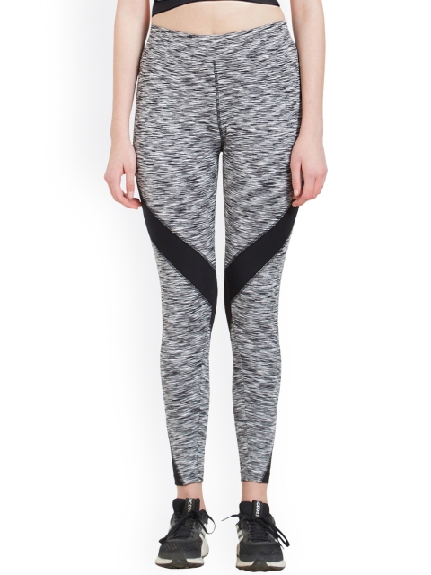 

Tuna London Women Grey Lycra Printed Slim Fit Track Pant