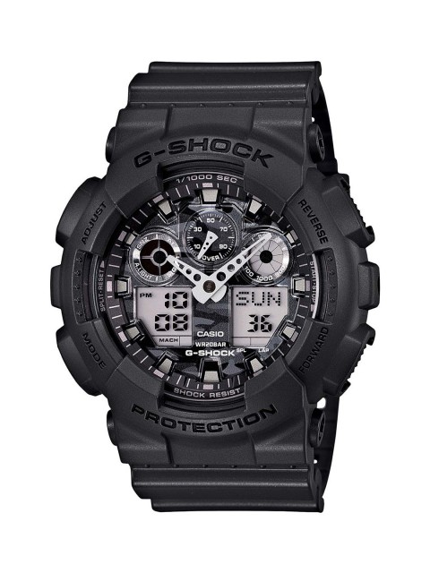 

CASIO G-Shock Men Black Dial Camouflage Watch GA-100CF-8ADR - G521