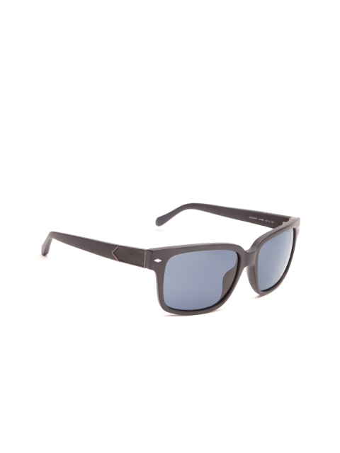 

Fossil Men Rectangle Sunglasses 2041/S KUN 55R6, Grey