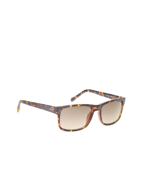 

Fossil Unisex Rectangle Sunglasses 3061/S MOO 57CC, Brown