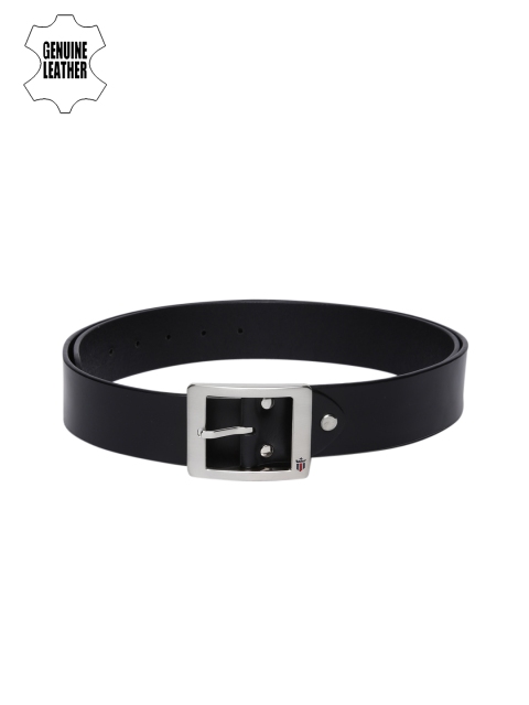 

Louis Philippe Men Black Genuine Leather Belt